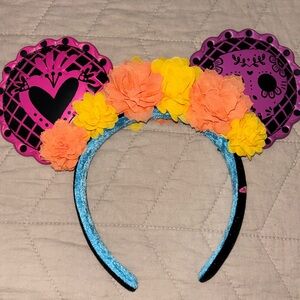 Floral Minnie ears